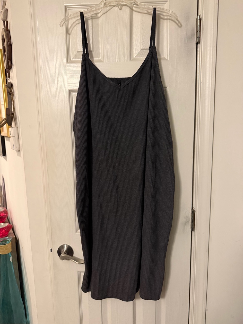 Torrid Charcoal Ribbed Nightshirt